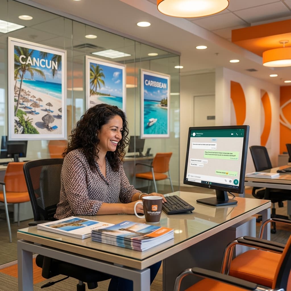 Agencia de viajes usando Botzi