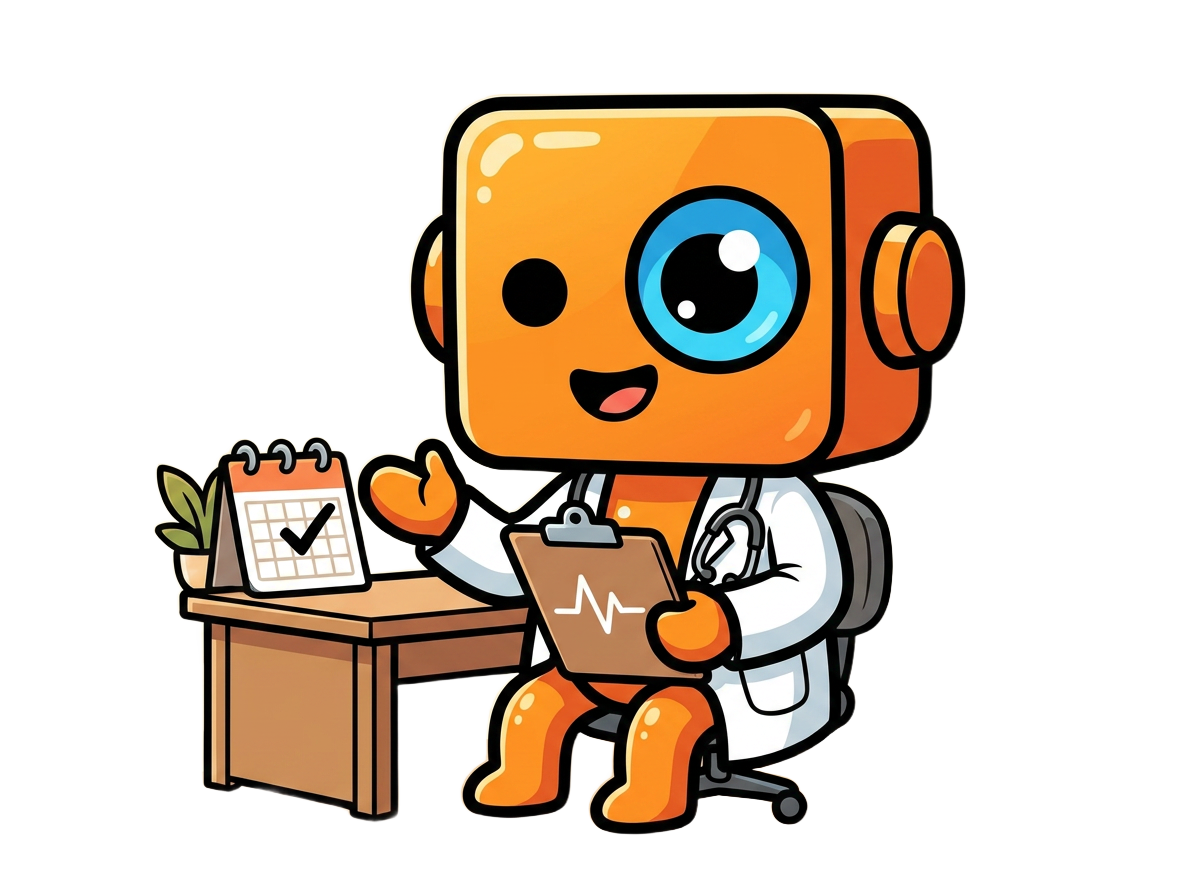 El asistente de Botzi atendiendo en la clínica