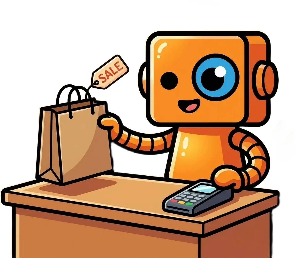 El asistente de Botzi en la tienda